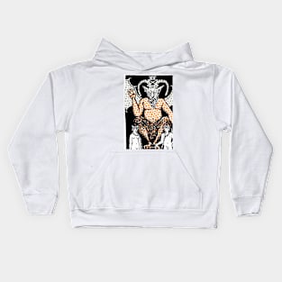 Modern Tarot Print - The Devil Kids Hoodie